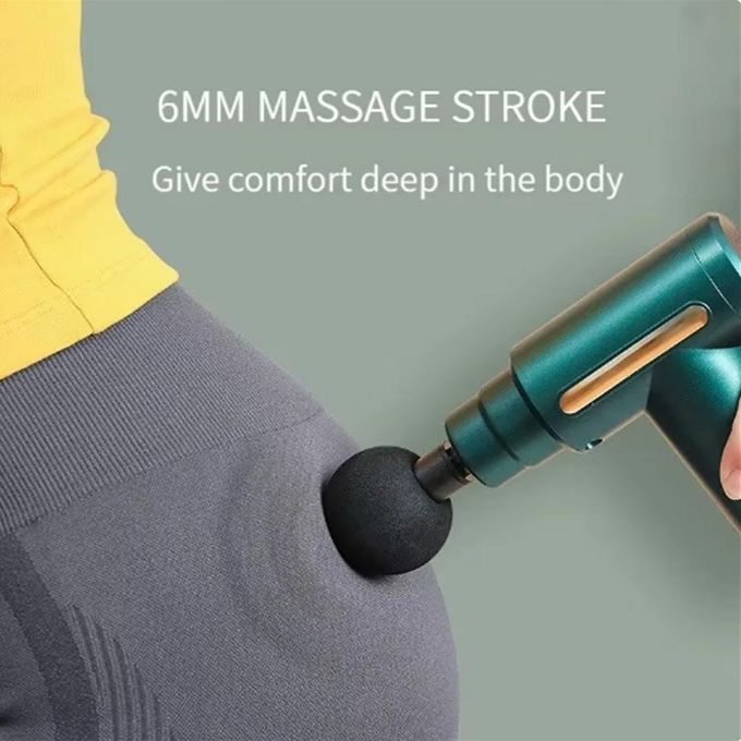 Electric Massager Handheld Massager Gun Neck Vertebra Back Muscle Massage Body Massager Pain Relief
