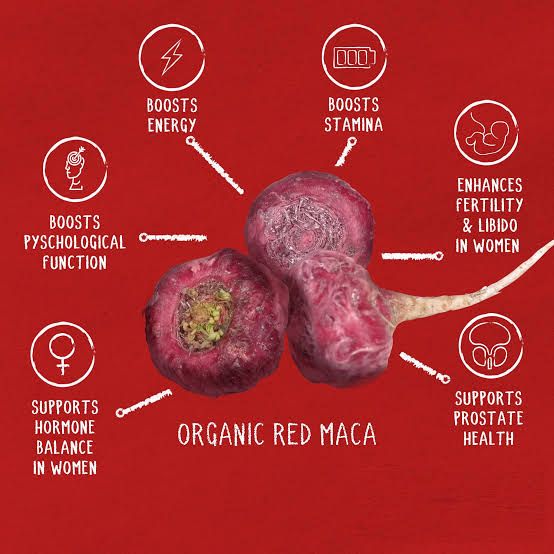 Red Maca 50 Grams Root Powder