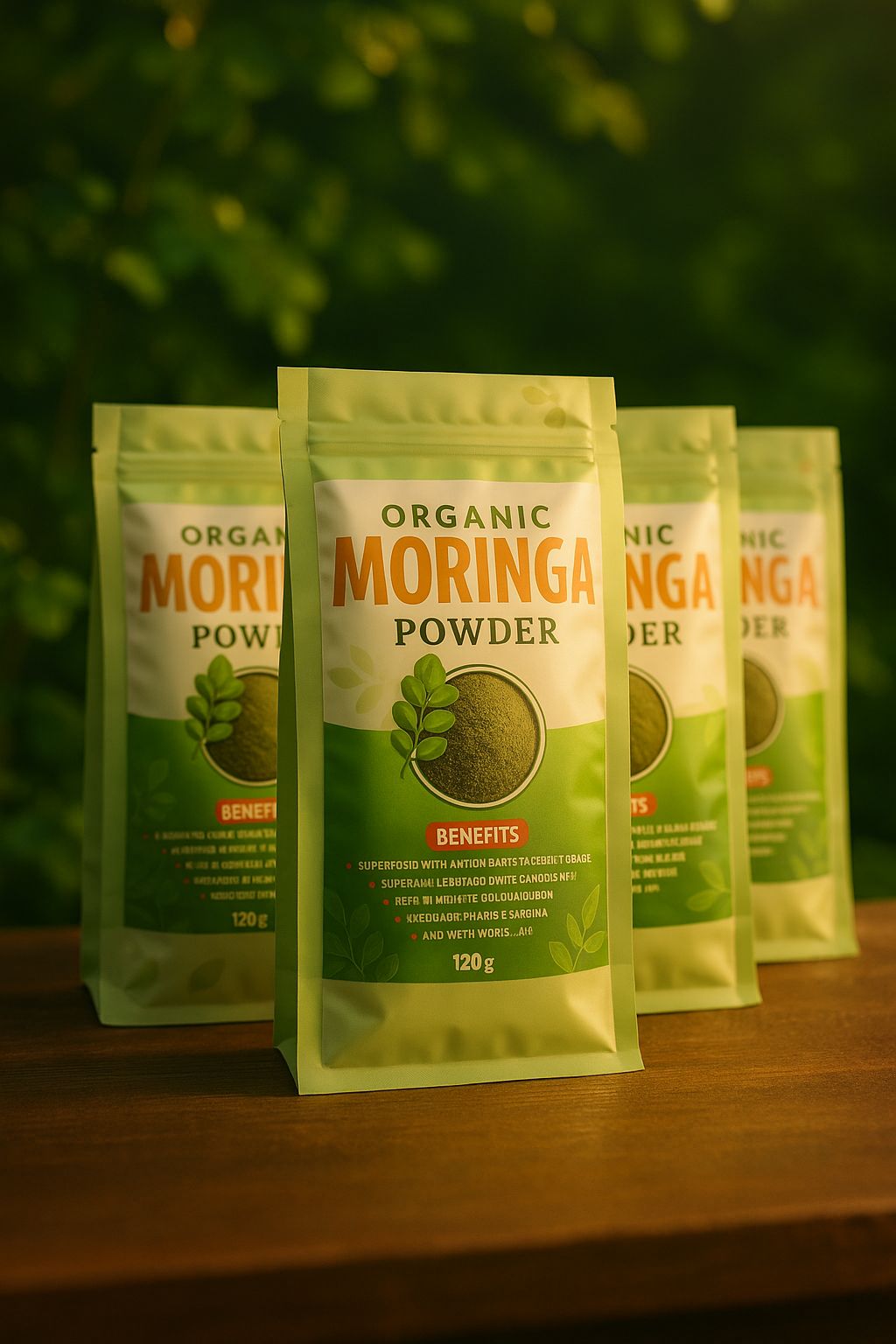 Moringa Organic Leaf Powder - 120grams