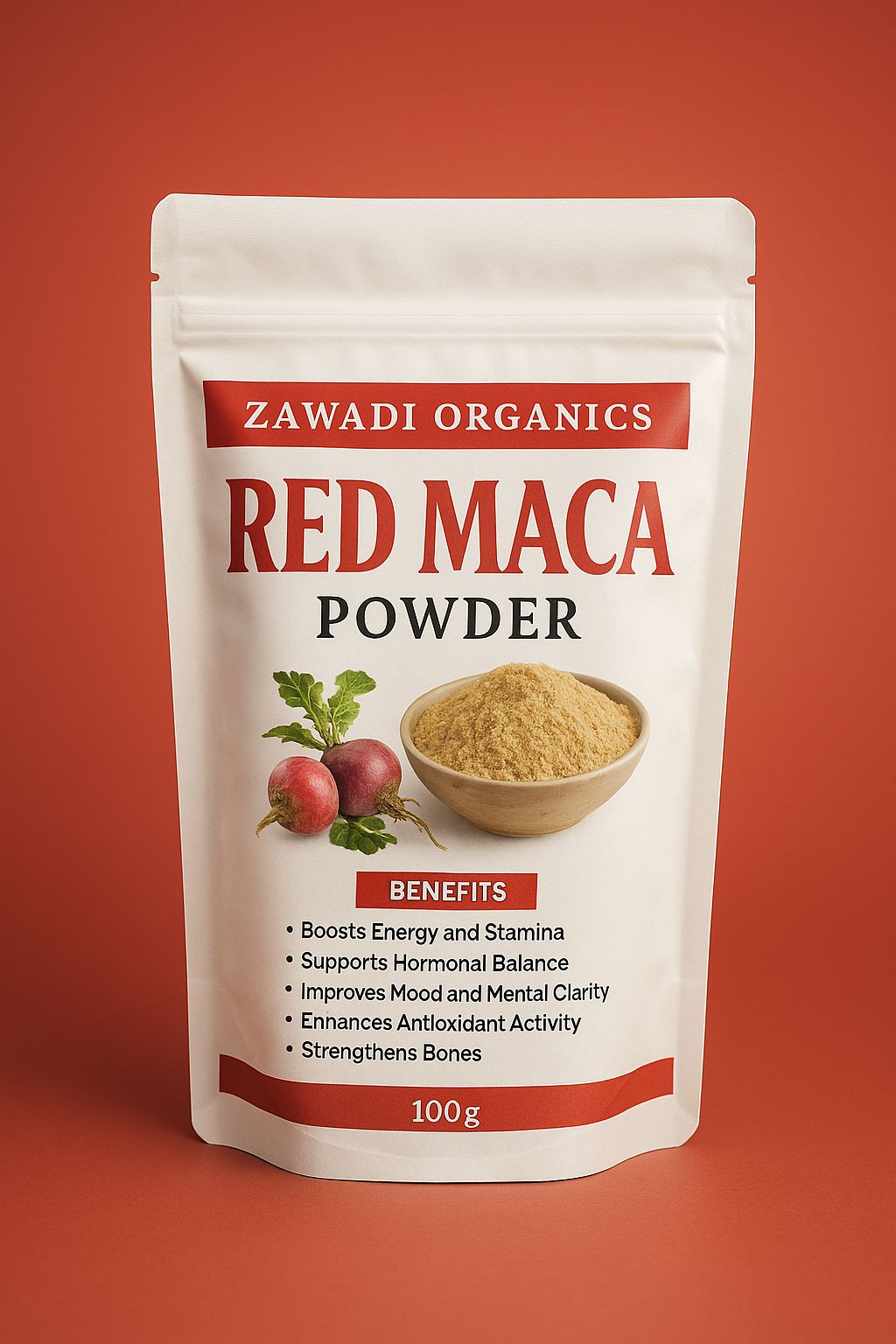 Red Maca Root Powder
