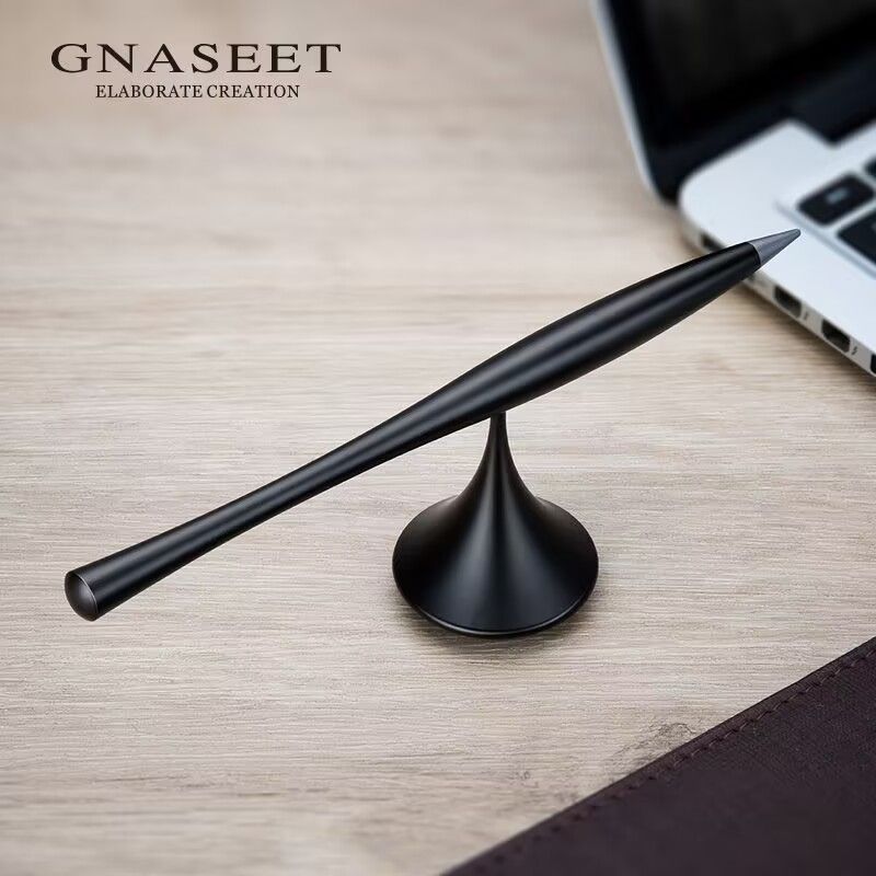 GNASEET Creative Eternal Pen Without Ink Metal High-end Signature Pen Business Engraving Gift