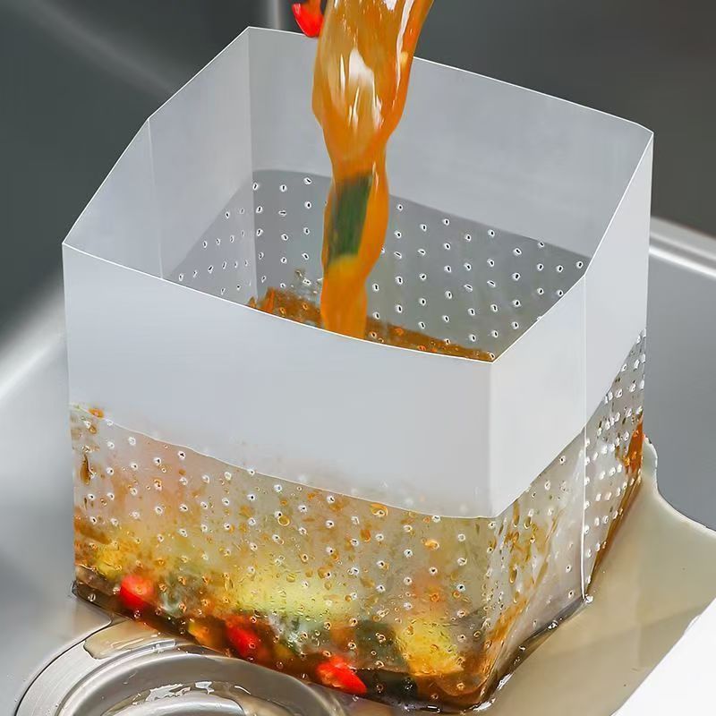 30 packs of self-standing garbage bags, drain bags, kitchen disposable sink filter bags, kitchen waste bags, dry and wet separation artifacts, anti-blocking, simple and convenient