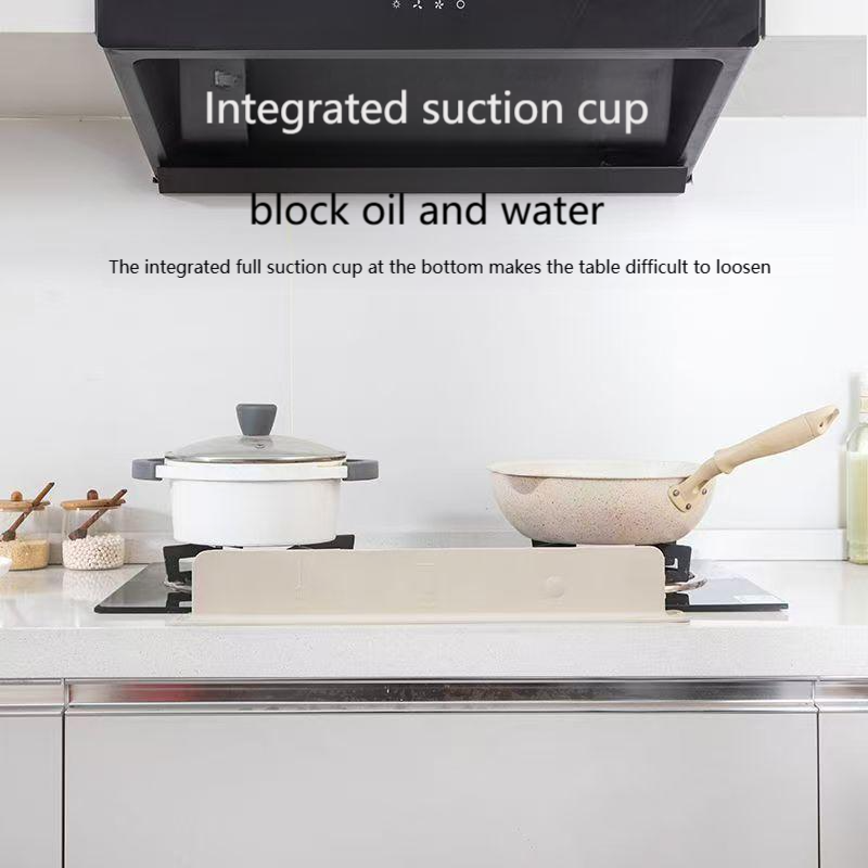 2-piece sink retaining plate integrated kitchen sink countertop splash-proof waterproof bathroom retaining strip suction cup is more fixed
