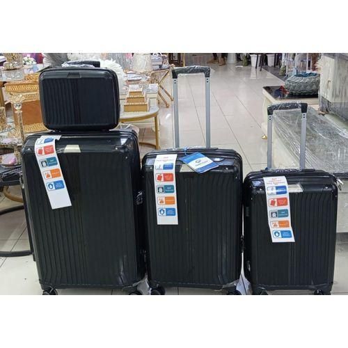 Fashion 4 IN 1 UNBREAKBLE LAXURIOUS RUBBER SUITCASE BRIEFCASE TRAVEL BAG