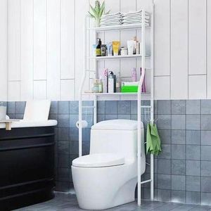 Jaza Keja 3 Layer Over The Toilet Rack Organizer With Guardrail Bathroom Organizer Free Standing Space Saver Stands Rack For Toilet Bathroom Accessories