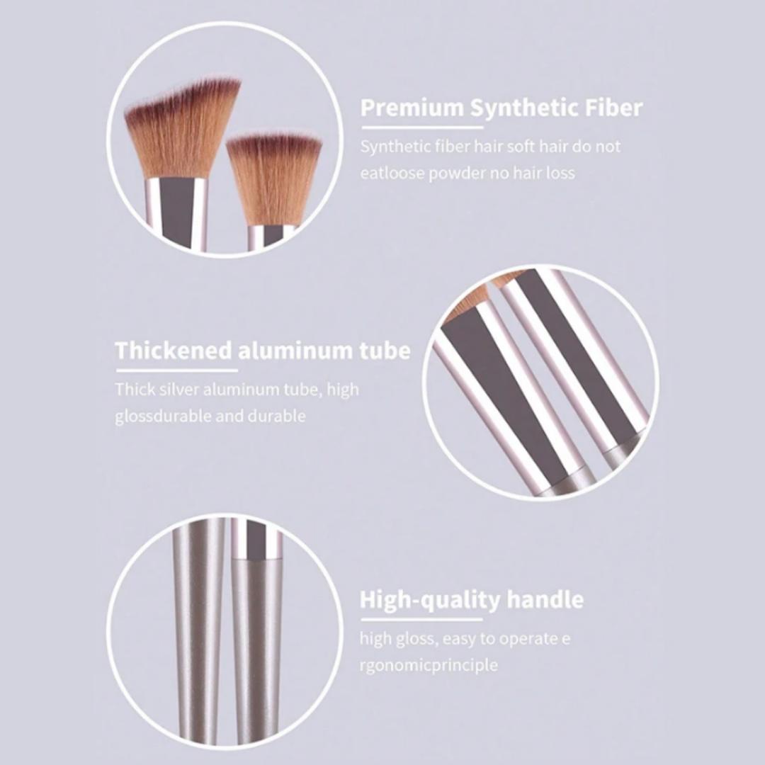 Face Brushes- set of 15