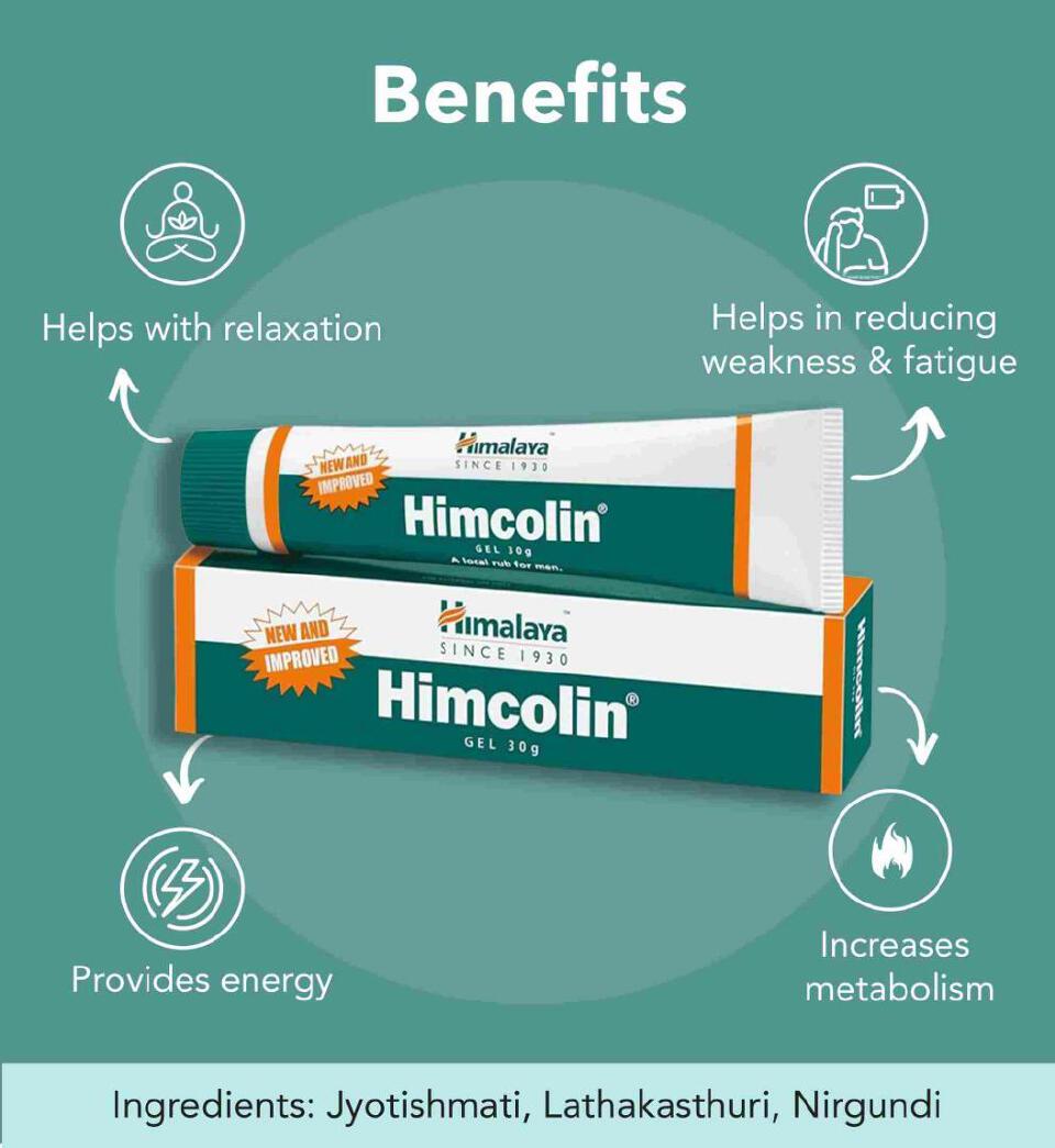 Himcolin Herbal Intimate Wellness Gel for Men – Fast Absorbing Non-Greasy Formula for Male Vitality Support, External Use, Long-Lasting Confidence Enhancement, Discreet Personal Care Solution