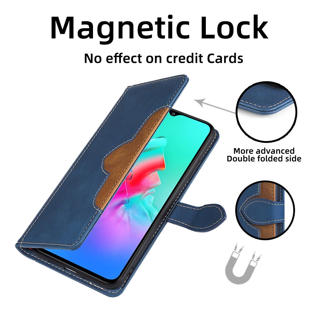 Infinix Hot 50 Case,Leather Magnetic Closure Wallet Phone Case Cover for Infinix Hot 50/ Hot 50 Pro/ Hot 50 Pro Plus/Tecno Camon 30s Pro 4G/Tecno Spark 30C 4G