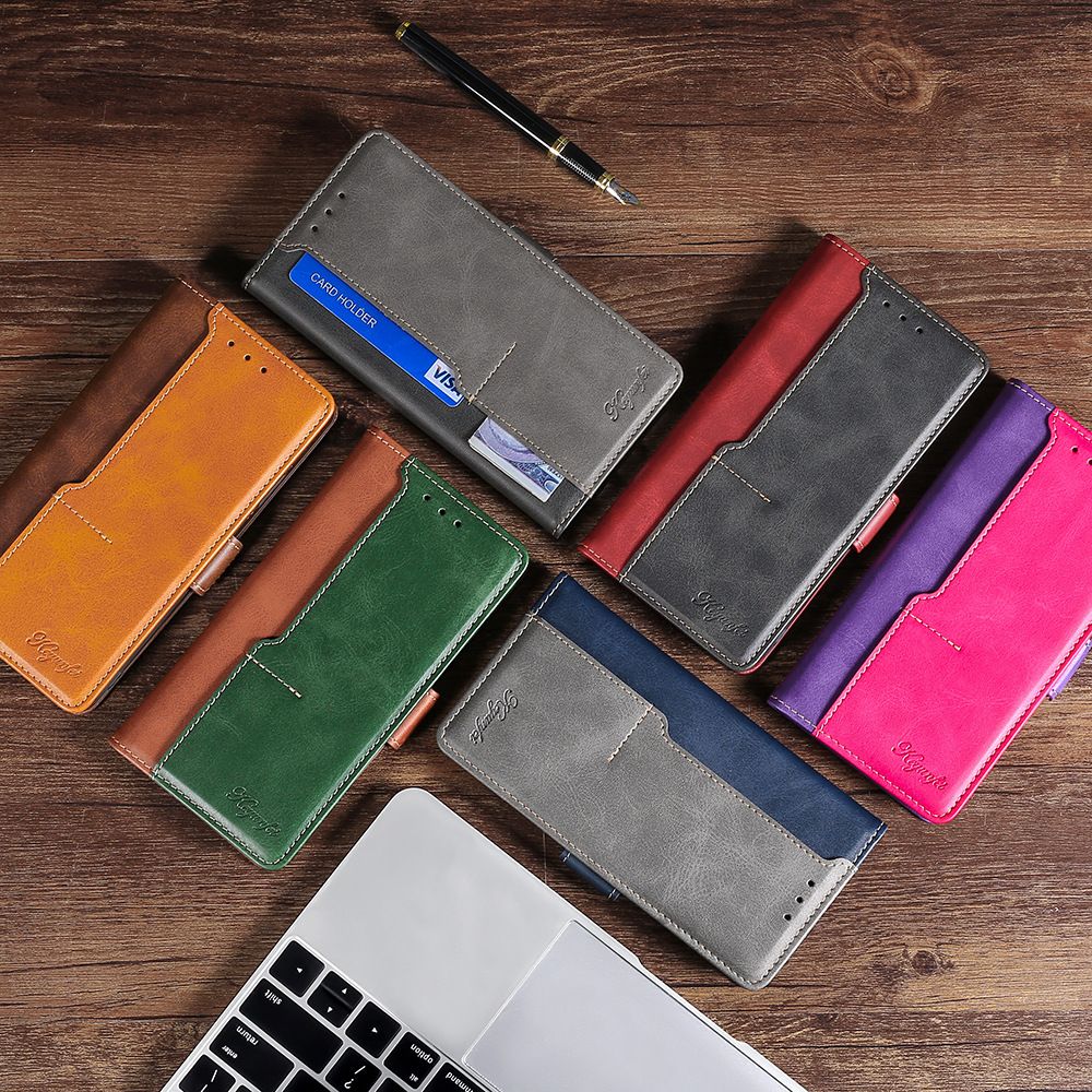 Infinix Hot 50 Case,PU Leather Wallet Spliced Color Phone Case Cover for Infinix Hot 50/ Hot 50 Pro/ Hot 50 Pro Plus/Tecno Camon 30s Pro 4G/Tecno Spark 30C 4G