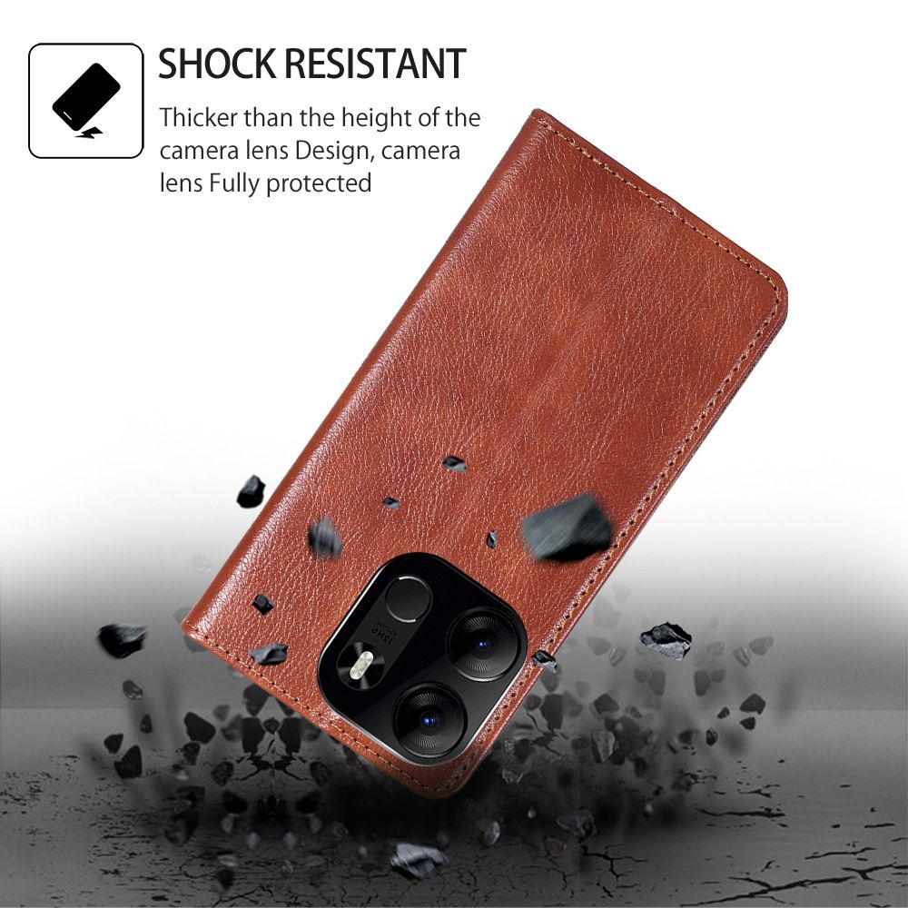 Infinix Hot 50 Leather Case, Wallet Folio Case with Magnetic Closure Kickstand Card Slots Flip Book Cover for Infinix Hot 50/ Hot 50 Pro/ Hot 50 Pro Plus/Tecno Camon 30s Pro 4G/Tecno Spark 30C 4G
