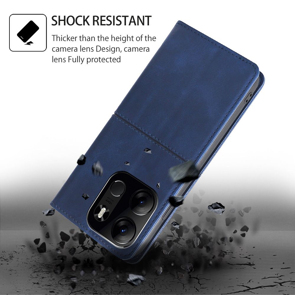 Infinix Hot 50 Case,Leather Magnetic Closure Shockproof Phone Case Cover for Infinix Hot 50/ Hot 50 Pro/ Hot 50 Pro Plus