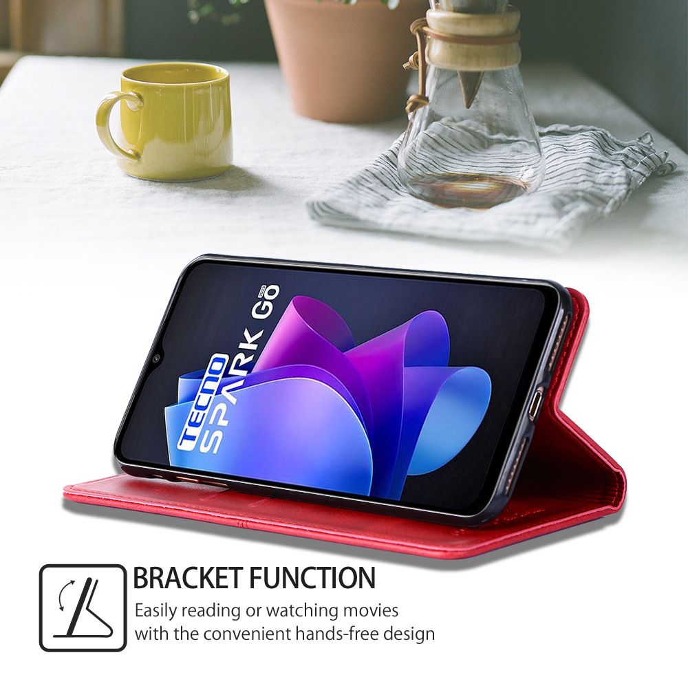 Tecno Camon 30s Pro Case,Leather Magnetic Closure Shockproof Phone Case Cover for Tecno Camon 30s Pro 4G/Tecno Spark 30C 4G