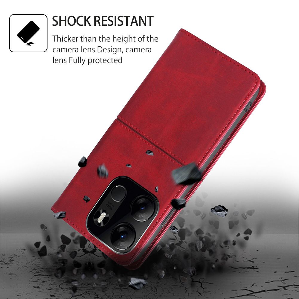 Tecno Camon 30s Pro Case,Leather Magnetic Closure Shockproof Phone Case Cover for Tecno Camon 30s Pro 4G/Tecno Spark 30C 4G