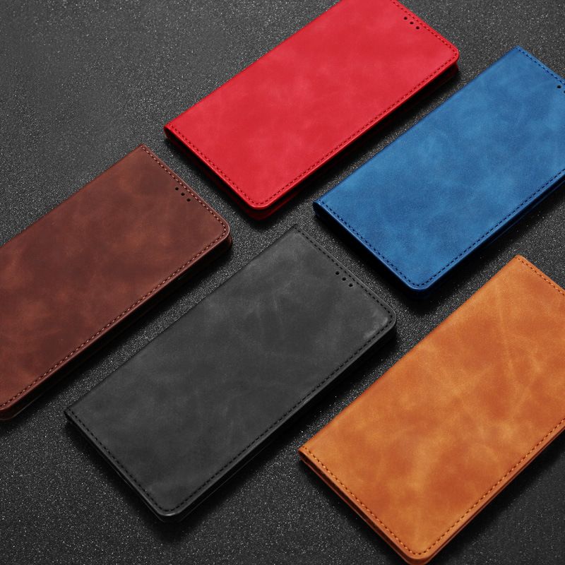 Infinix Note 40 Leather Case, Wallet Folio Case with Magnetic Closure Kickstand Card Slots Flip Book Cover for Infinix Note 40