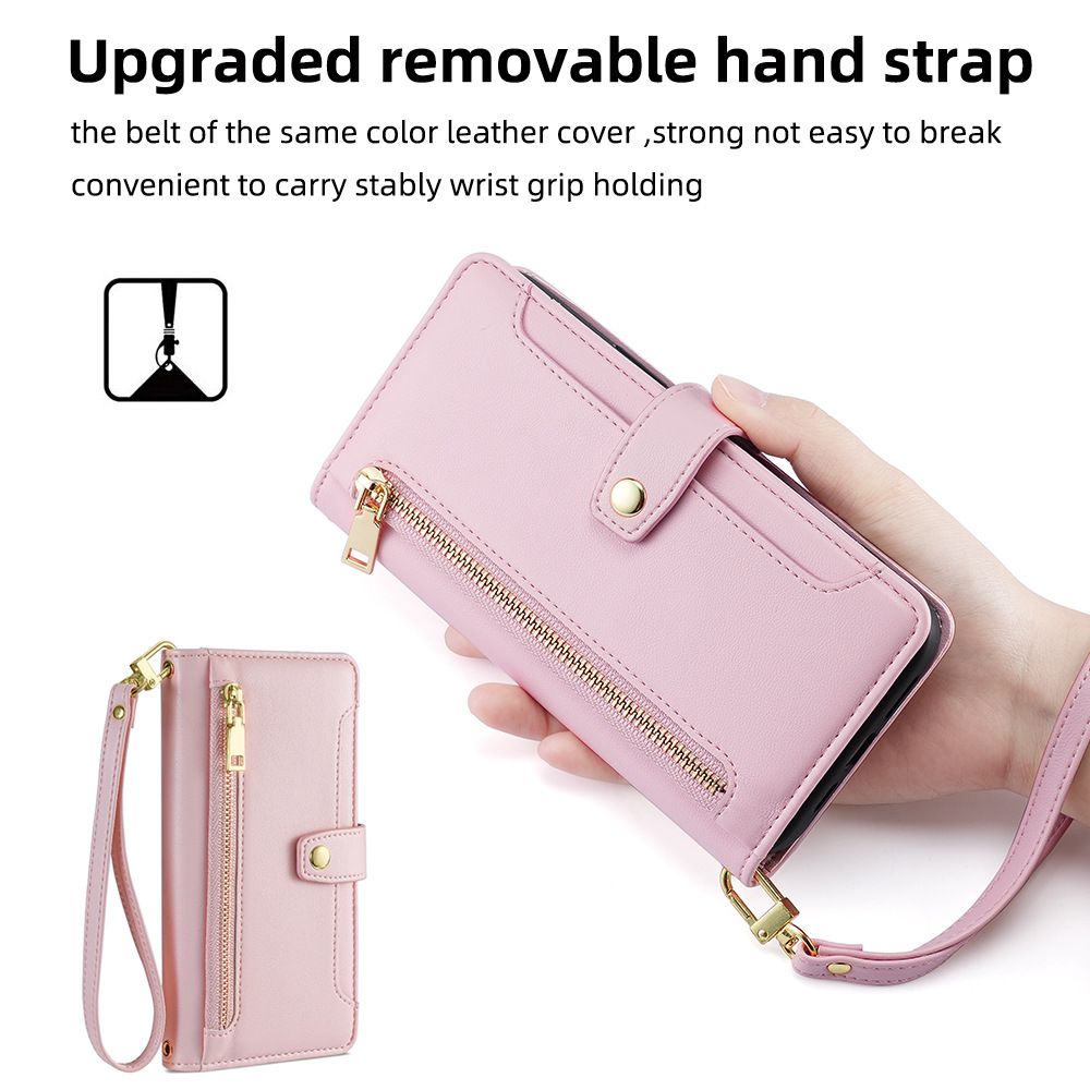 Infinix Note 40 Pro Wallet Leather case,Flip Folio Book PU Leather Phone case Shockproof Cover with Zipper Credit Card Holder for Infinix Note 40 Pro