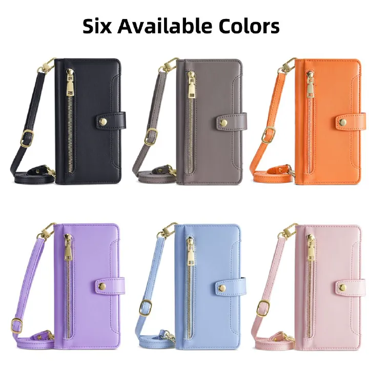 Infinix Note 40 Pro Wallet Leather case,Flip Folio Book PU Leather Phone case Shockproof Cover with Zipper Credit Card Holder for Infinix Note 40 Pro