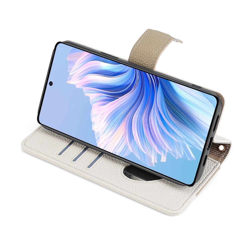 Tecno Spark 20 Pro Wallet Case,Leather Crossbody Zipper Folio Flip Kickstand Protective Shockproof Cover for Tecno Spark 20 Pro