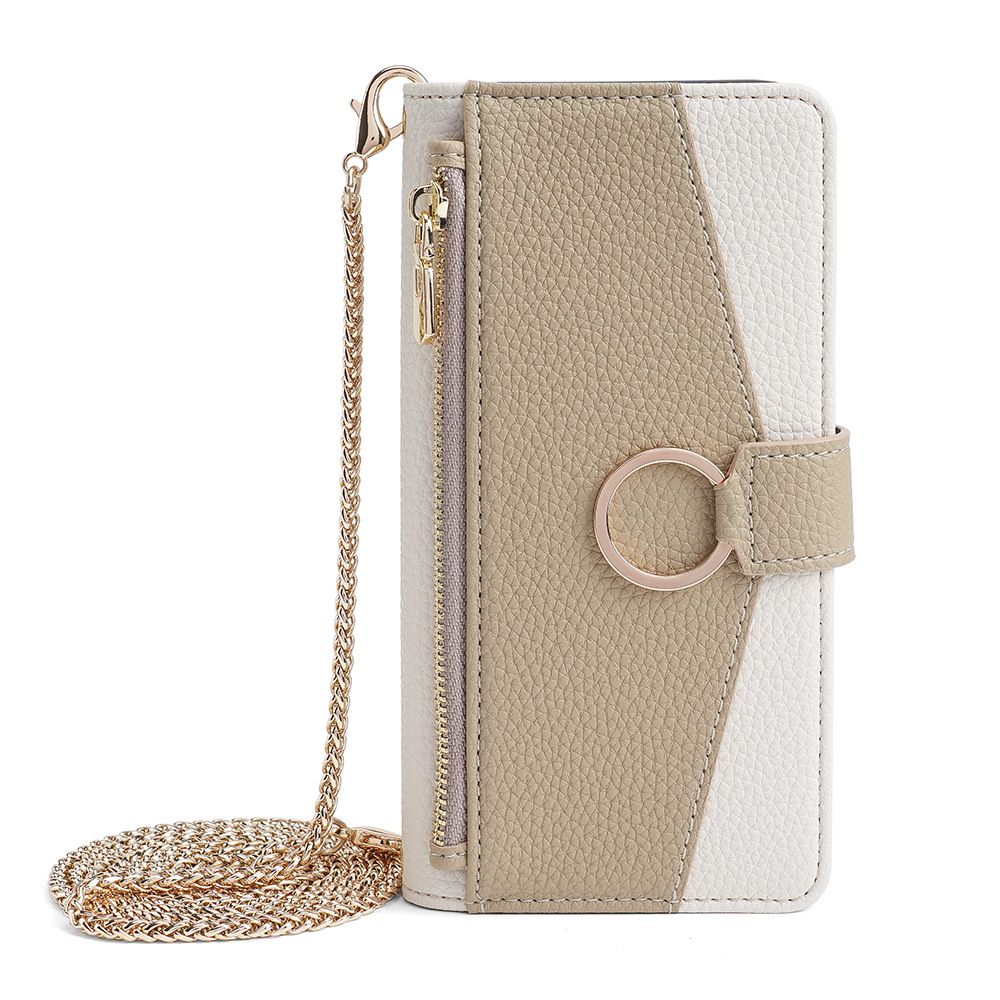Tecno Spark 20 Pro Wallet Case,Leather Crossbody Zipper Folio Flip Kickstand Protective Shockproof Cover for Tecno Spark 20 Pro