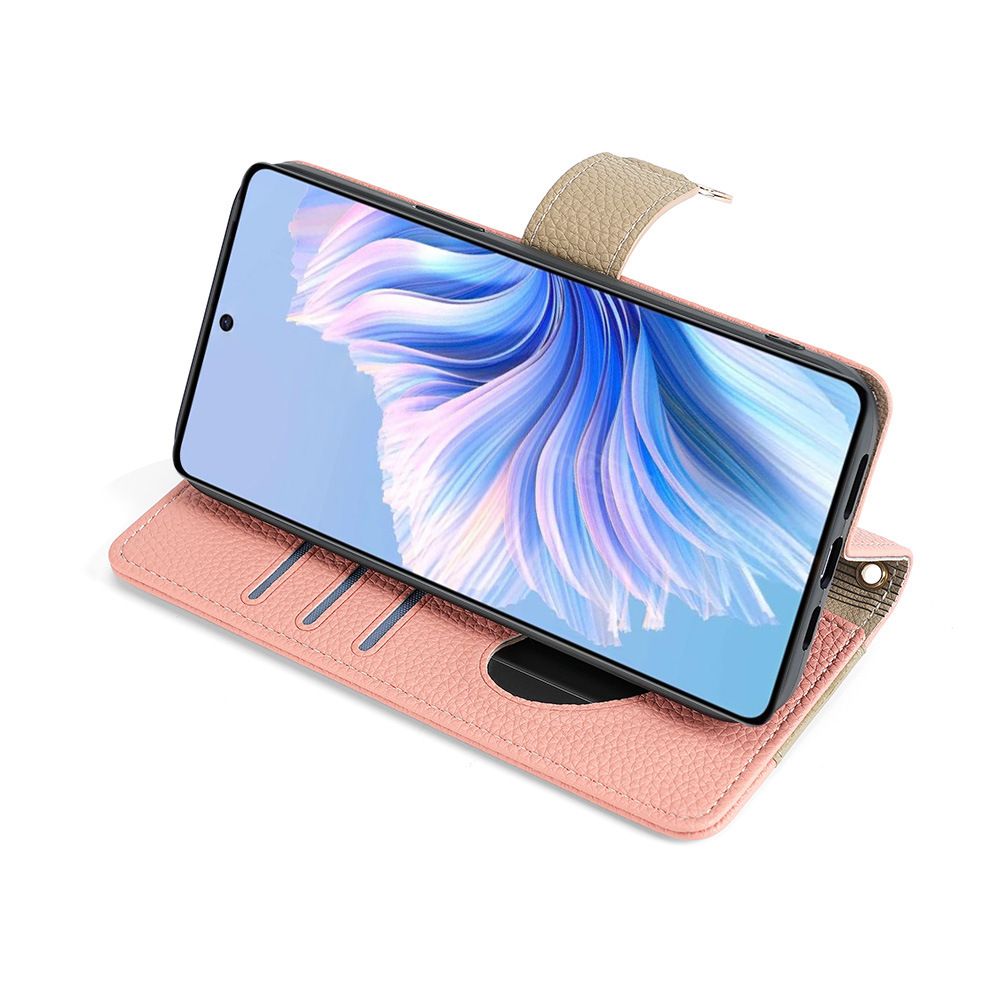 Tecno Camon 20 Pro 5G Wallet Case,Leather Crossbody Zipper Folio Flip Kickstand Protective Shockproof Cover for Tecno Camon 20 Pro 5G