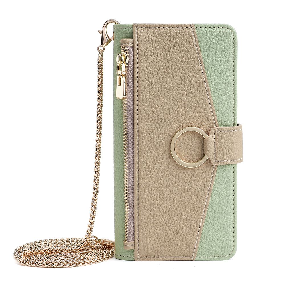 Tecno Camon 20 Pro 5G Wallet Case,Leather Crossbody Zipper Folio Flip Kickstand Protective Shockproof Cover for Tecno Camon 20 Pro 5G