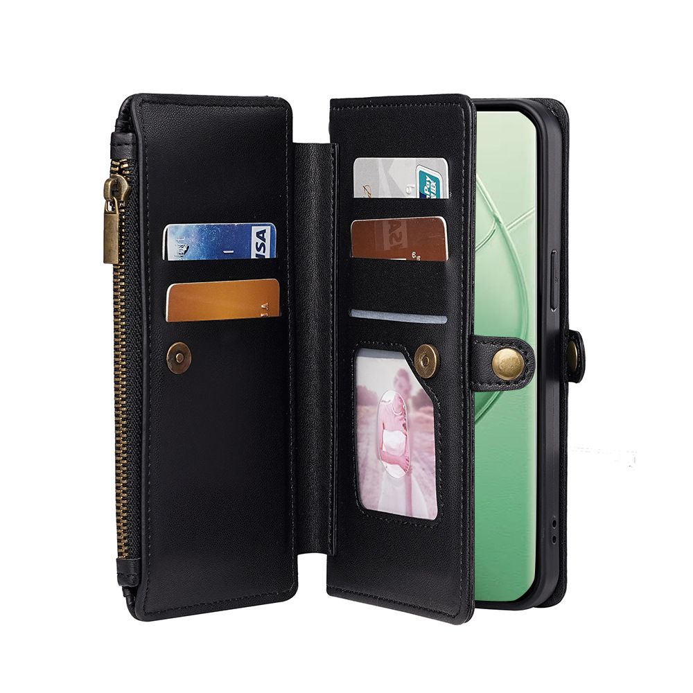 Tecno Spark 20 Pro Plus 4G Case,Crossbody Multifunction Wallet RFID Blocking Shoulder Strap Zipper Pocket Phone Case Cover for Tecno Spark 20 Pro Plus 4G