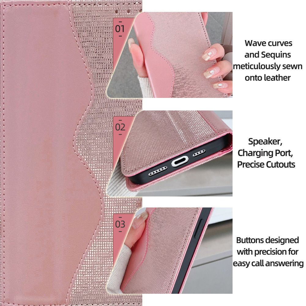 Infinix Note 40 Pro Leather Case,Wallet Folio Case with Magnetic Closure Phone Case Cover for Infinix Note 40 Pro