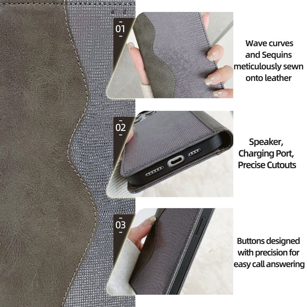 Tecno Camon 40 Pro Leather Case,Wallet Folio Case with Magnetic Closure Phone Case Cover for Tecno Camon 40 Pro