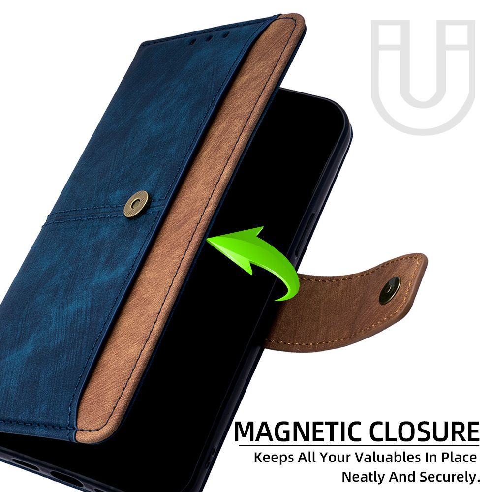 Tecno Camon 30 Pro Wallet Case, Leather Folio Flip Kickstand Protective Shockproof Cover for Tecno Camon 30 Pro