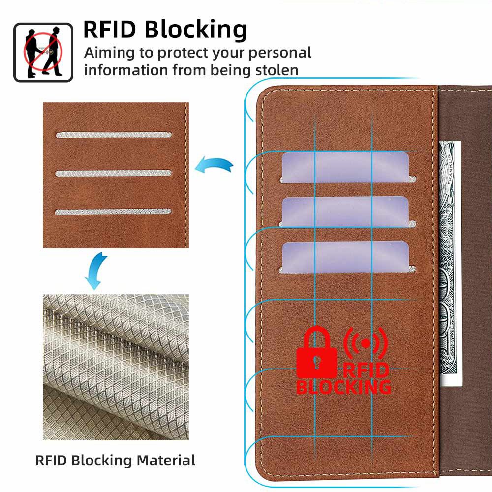 Tecno Camon 30 Pro Case,Leather Magnetic Closure Shockproof Phone Case Cover for Tecno Camon 30 Pro