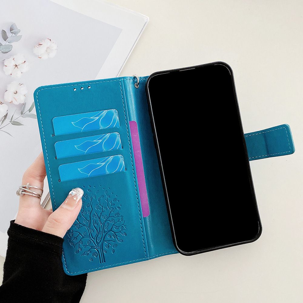 Infinix Note 40 Pro 5G Case, PU Leather Purse Wrist Strap Kickstand Case for Infinix Note 40 Pro 5G