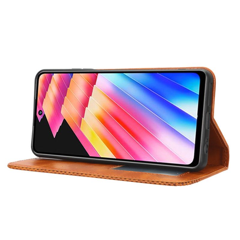Infinix Hot 30i Case with Card Holder,Leather Wallet Case with Flip Card Slots, Kickstand & Magnetic Closure for Infinix Hot 30i