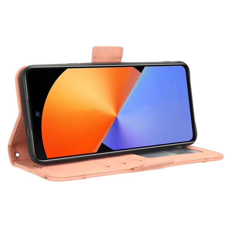 Infinix Note 30 5G Wallet Case with Card Holder, Leather Kickstand Card Slots Case