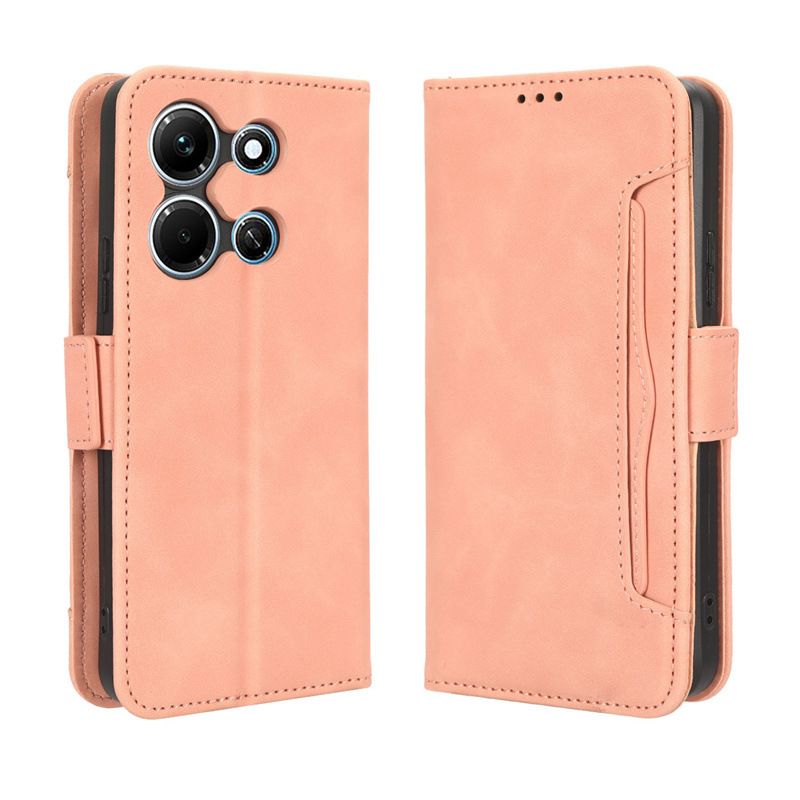 Infinix Note 30 5G Wallet Case with Card Holder, Leather Kickstand Card Slots Case