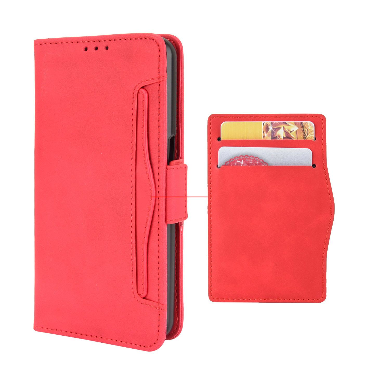 Infinix Note 30 5G Wallet Case with Card Holder, Leather Kickstand Card Slots Case
