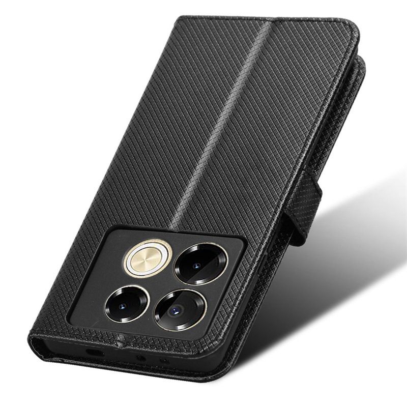 Infinix Note 40 Pro Wallet Case, Support Wireless Charging with RFID Blocking Card Holder for Infinix Note 40 Pro