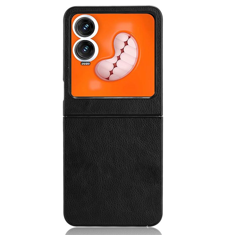 Phone Cases Compatible with Infinix Zero Flip/Tecno Phantom V Flip 2,Retro PU Leather Ultra Slim Shockproof Compatible with Infinix Zero Flip/Tecno Phantom V Flip 2 Case Cover