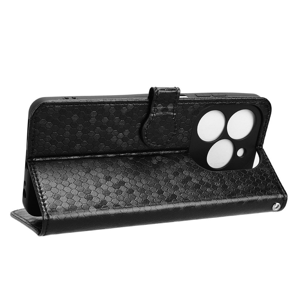 Tecno Spark 20 Wallet Case, Support Wireless Charging with RFID Blocking Card Holder for Tecno Spark 20