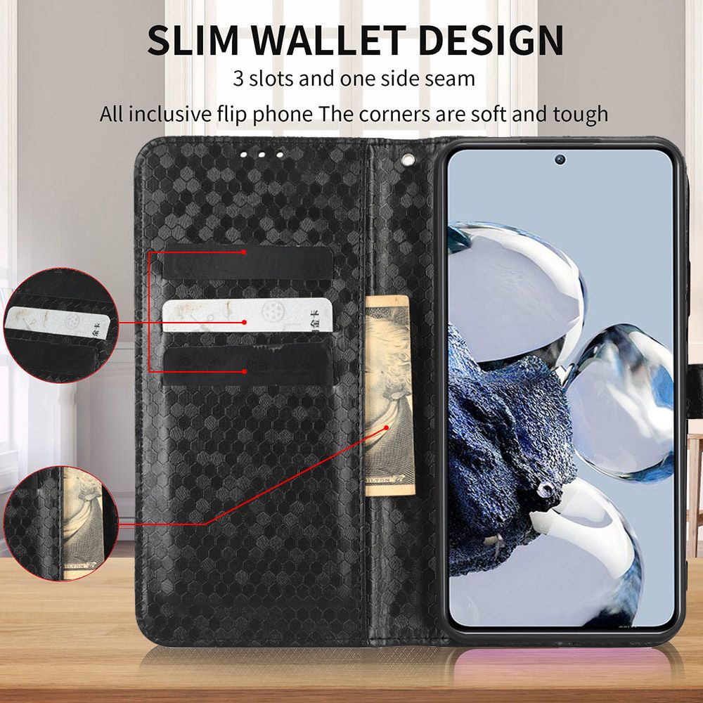 Tecno Spark 20 Wallet Case, Support Wireless Charging with RFID Blocking Card Holder for Tecno Spark 20