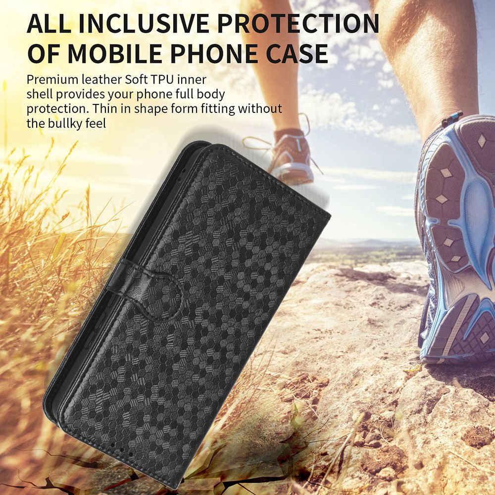 Tecno Spark 20 Wallet Case, Support Wireless Charging with RFID Blocking Card Holder for Tecno Spark 20