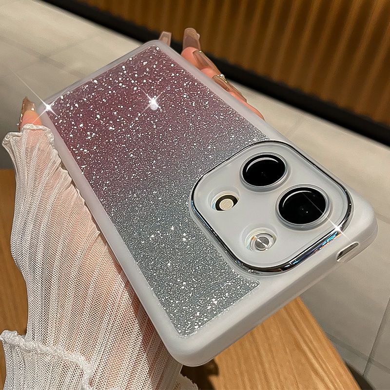 Infinix Hot 50/Hot 50 Pro Clear Glitter Bling Phone Case