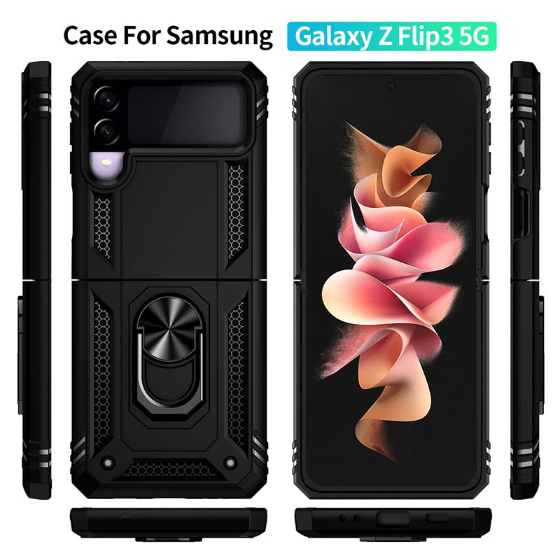 Samsung Galaxy Z Filp 6/Flip 5/Flip 4/Flip 3/Z Fold 4/Fold 3 Shockproof Dropproof Case,Heavy Duty Protection Phone Case Cover