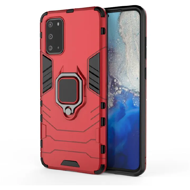 Samsung Galaxy A71 A51 A81 A91 A41 A31 A42 A52 A32 A82 A33 A73 M31 M31S M52 Shockproof Phone Case with Adjustable Cell Phone Ring Holder Finger Stand