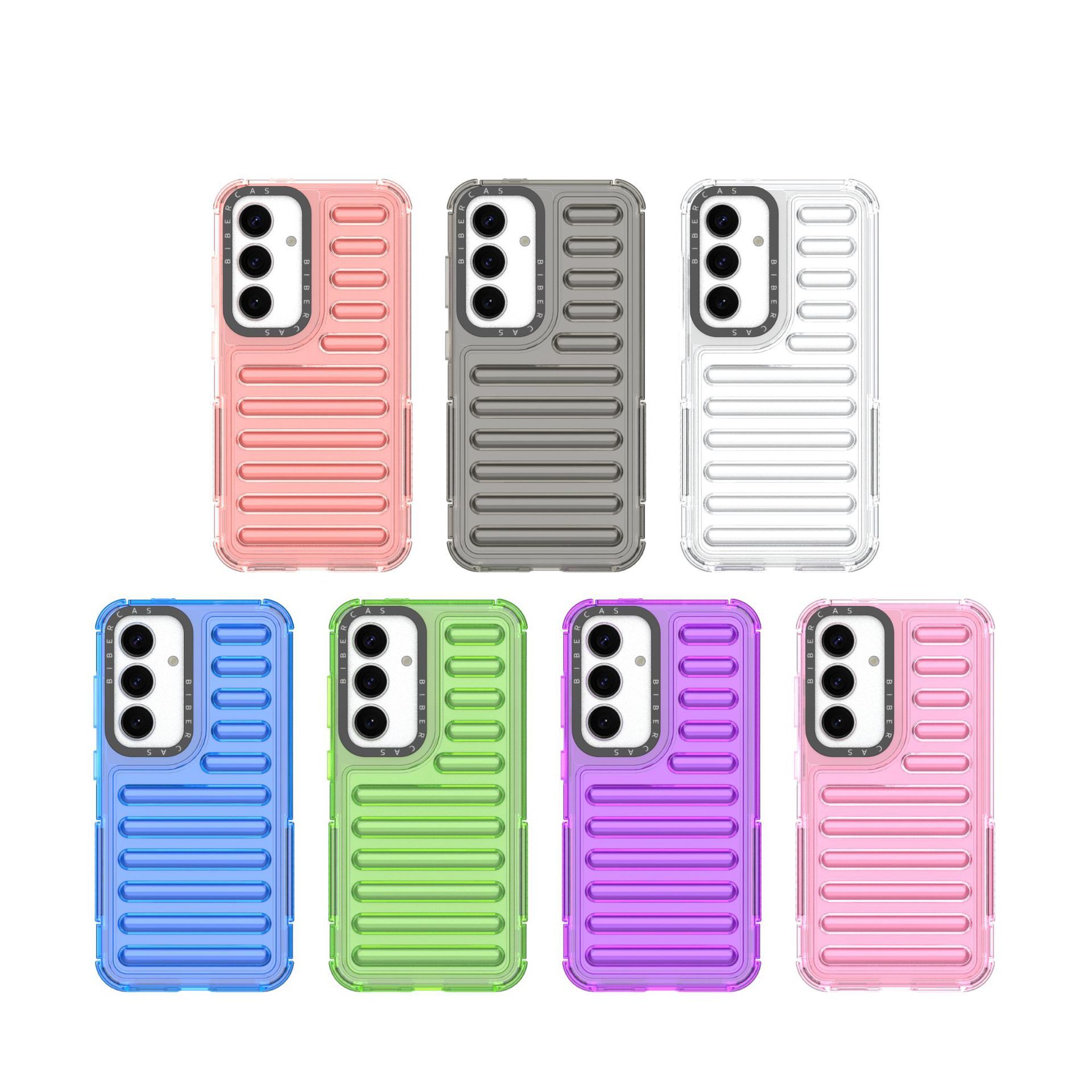 Samsung Galaxy S25/S25 Plus/S25 Ultra Transparent Shockproof Phone Case Cover