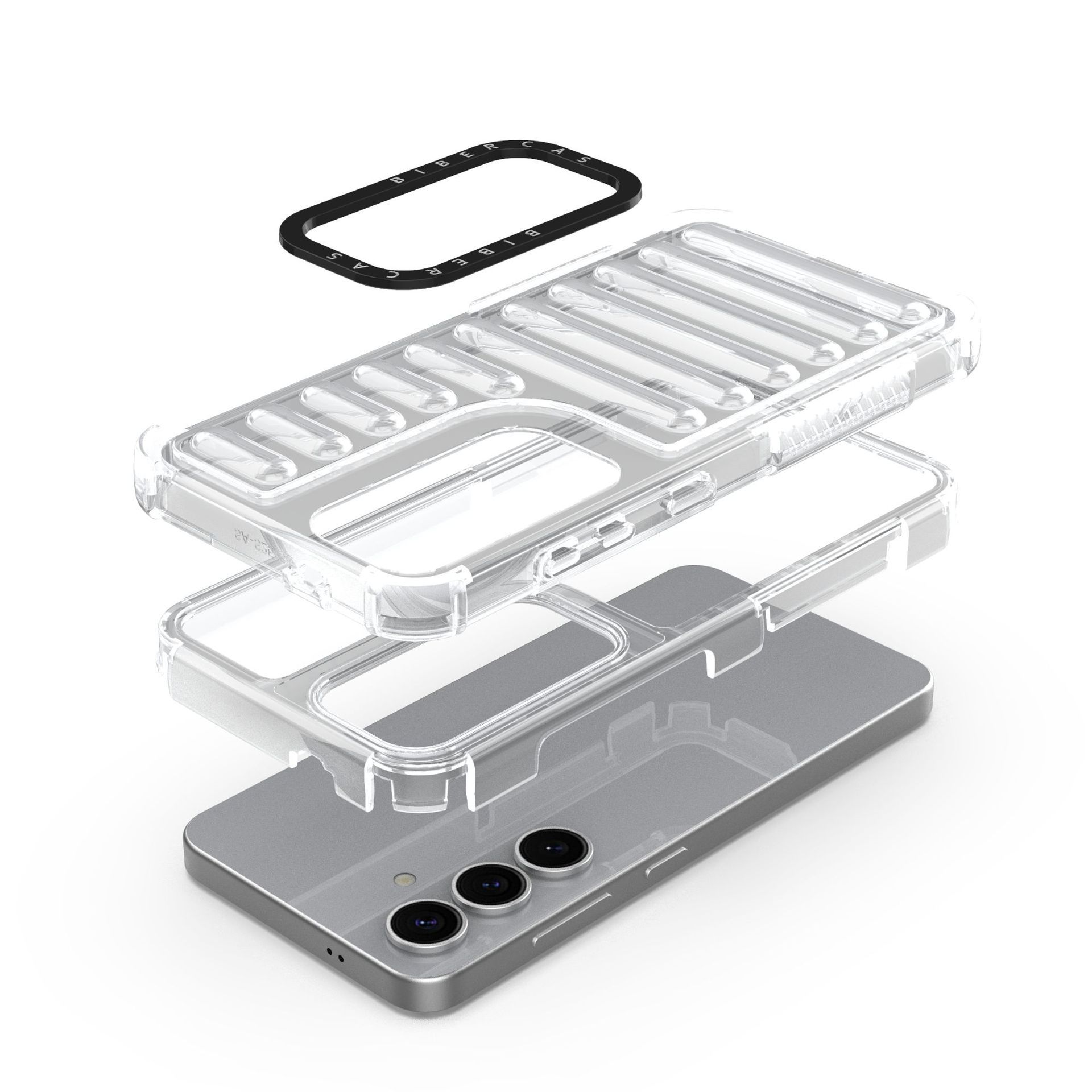 Samsung Galaxy S25/S25 Plus/S25 Ultra Transparent Shockproof Phone Case Cover