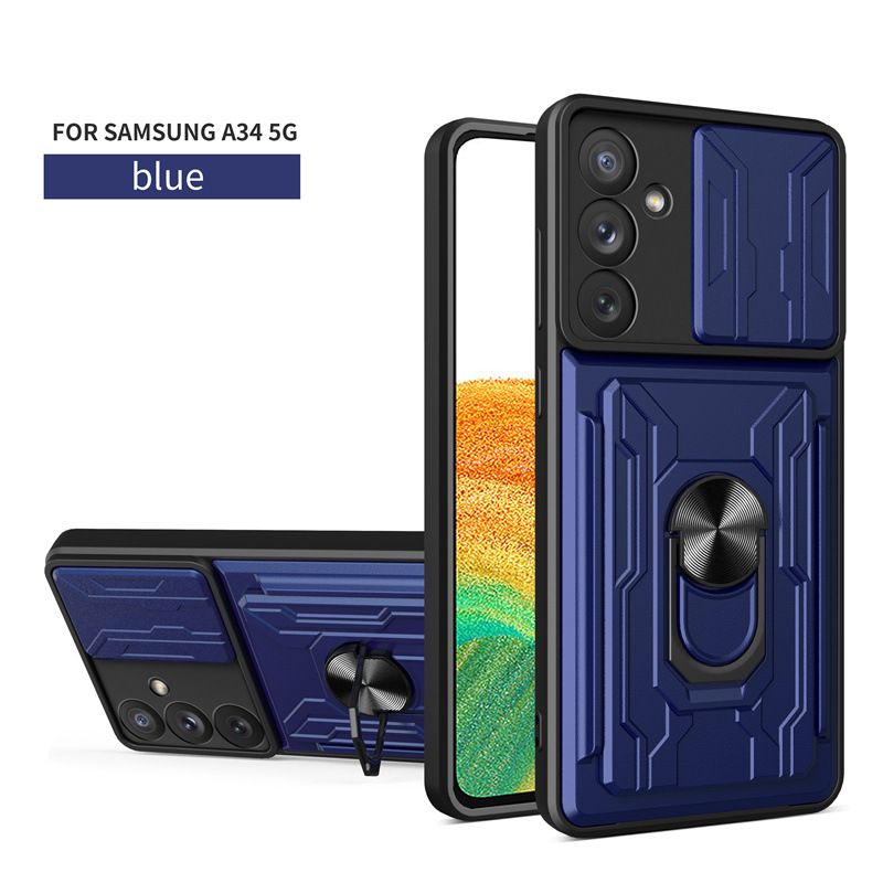 Samsung Galaxy S20 S21 S22 S23 S24 S25 A22 A20 A31 A51 A71 A72 A53 A32 A16 A26 A36 A56 A54 A35 M55 M51 Note 20 Magnetic Phone Case with Ringstand