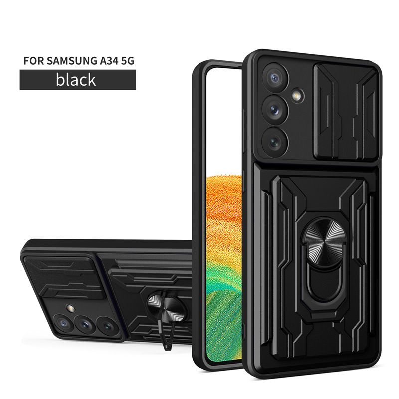 Samsung Galaxy S20 S21 S22 S23 S24 S25 A22 A20 A31 A51 A71 A72 A53 A32 A16 A26 A36 A56 A54 A35 M55 M51 Note 20 Magnetic Phone Case with Ringstand