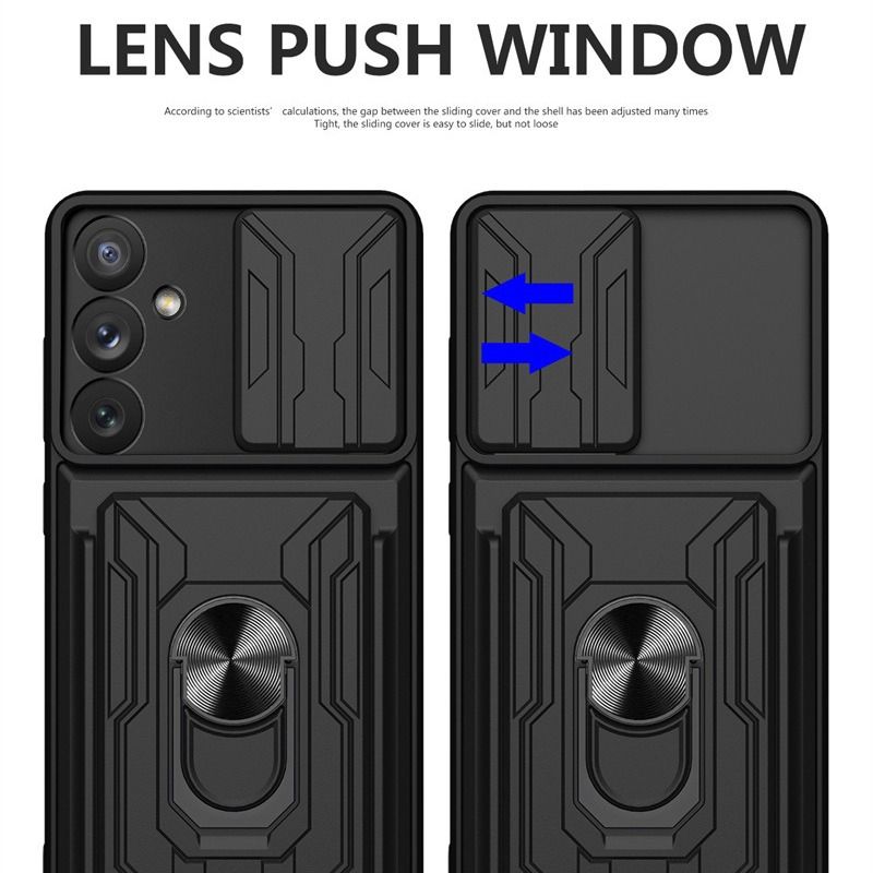 Samsung Galaxy S20 S21 S22 S23 S24 S25 A22 A20 A31 A51 A71 A72 A53 A32 A16 A26 A36 A56 A54 A35 M55 M51 Note 20 Magnetic Phone Case with Ringstand