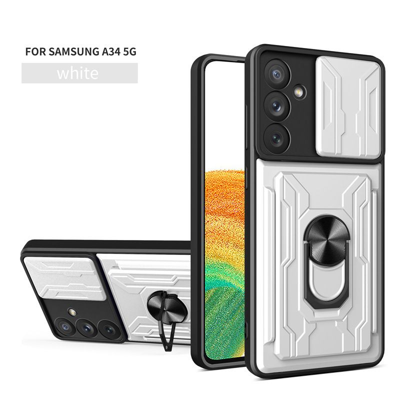 Samsung Galaxy S20 S21 S22 S23 S24 S25 A22 A20 A31 A51 A71 A72 A53 A32 A16 A26 A36 A56 A54 A35 M55 M51 Note 20 Magnetic Phone Case with Ringstand