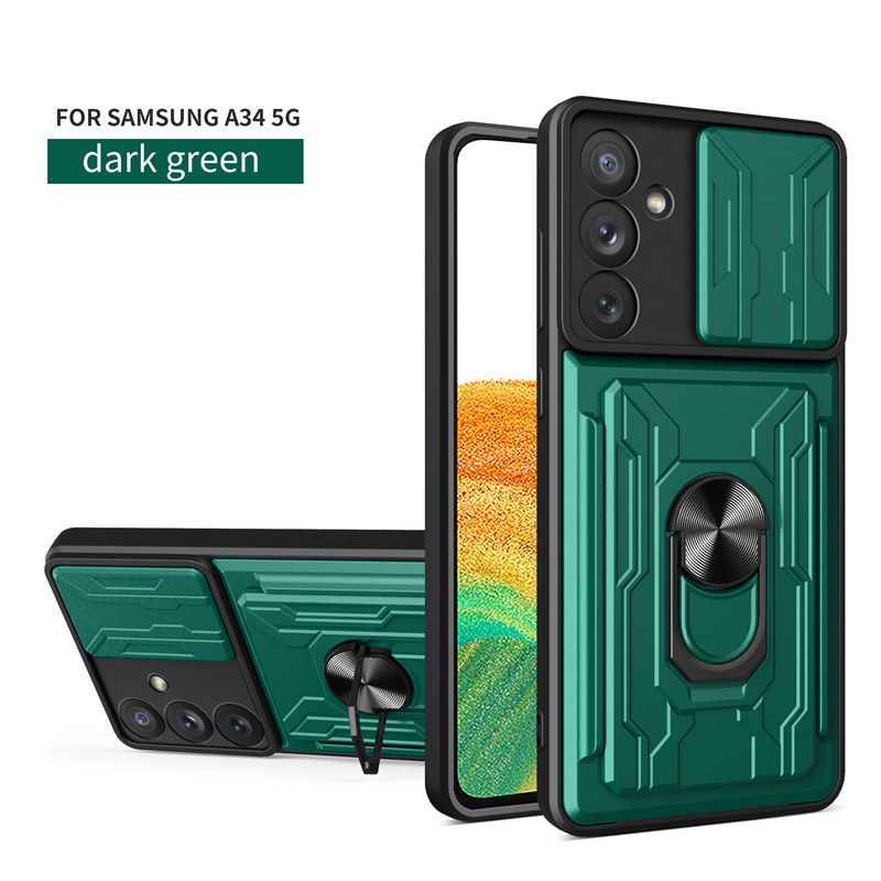 Samsung Galaxy S20 S21 S22 S23 S24 S25 A22 A20 A31 A51 A71 A72 A53 A32 A16 A26 A36 A56 A54 A35 M55 M51 Note 20 Magnetic Phone Case with Ringstand