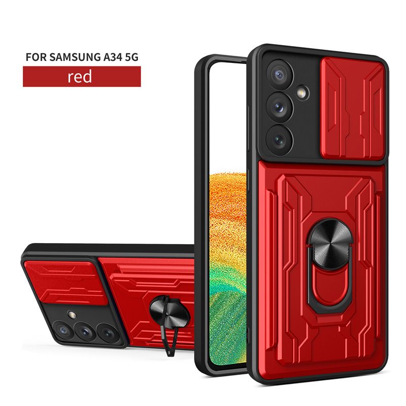 Samsung Galaxy S20 S21 S22 S23 S24 S25 A22 A20 A31 A51 A71 A72 A53 A32 A16 A26 A36 A56 A54 A35 M55 M51 Note 20 Magnetic Phone Case with Ringstand